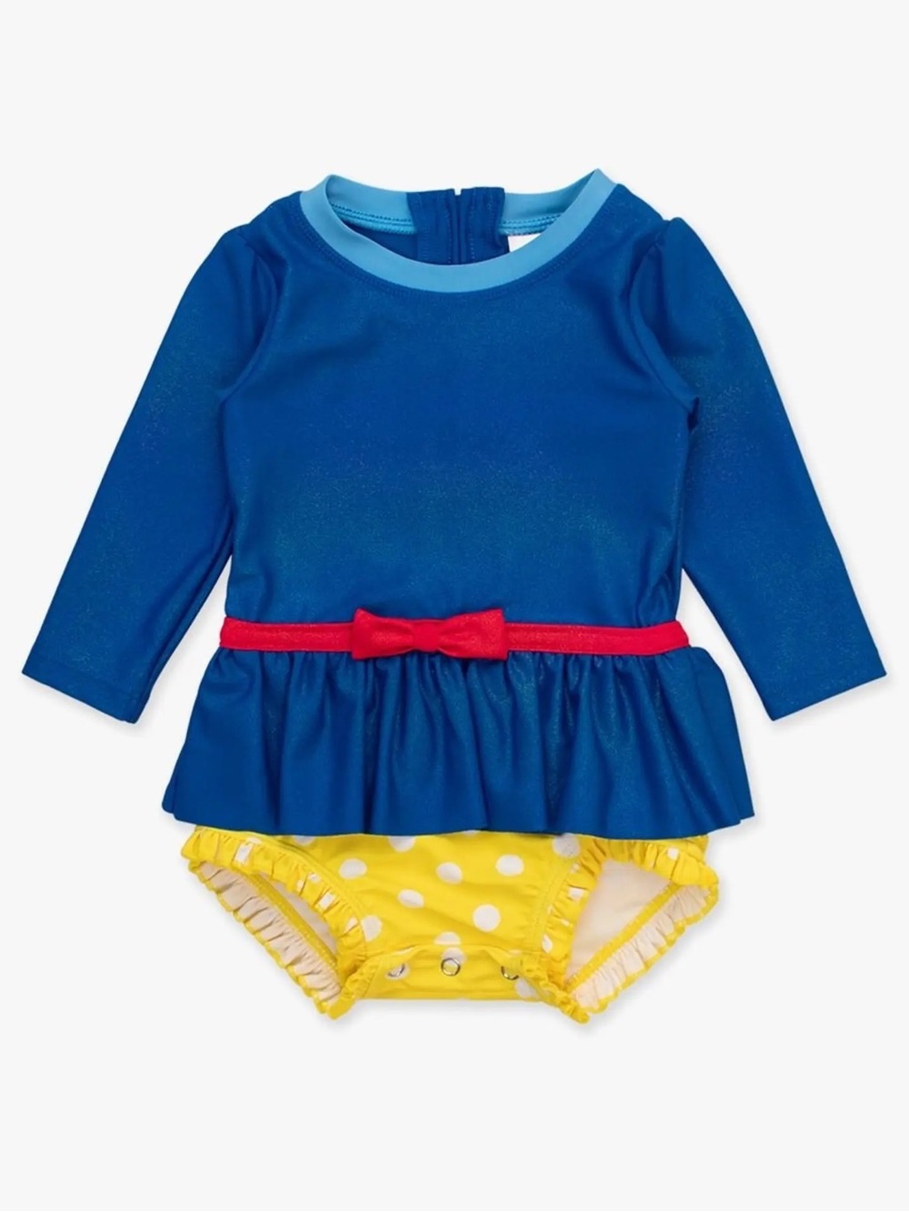 Ruffle Butts Snow White Swimsuit Onepiece - 12-18M NWOT